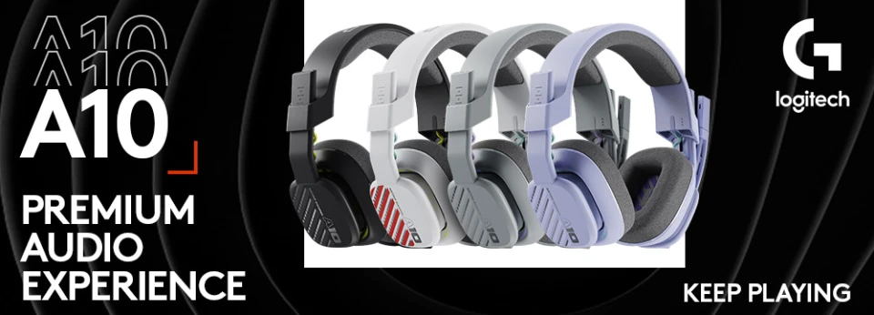 Геймърски слушалки Astro A10 от Logitech G: здрав дизайн, подобрен комфорт, кристално чист звук и невероятна точност