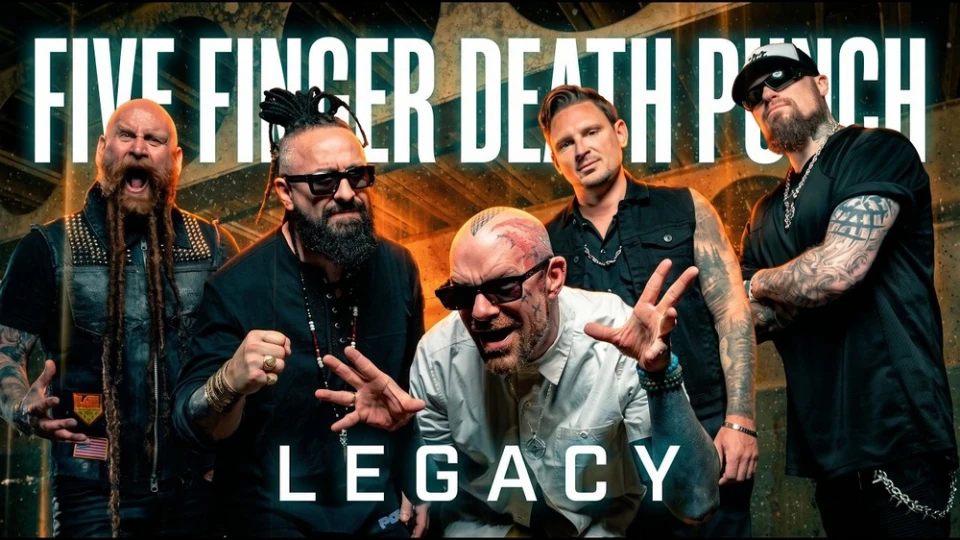 Five Finger Death Punch с официален видеоклип към "Legacy"