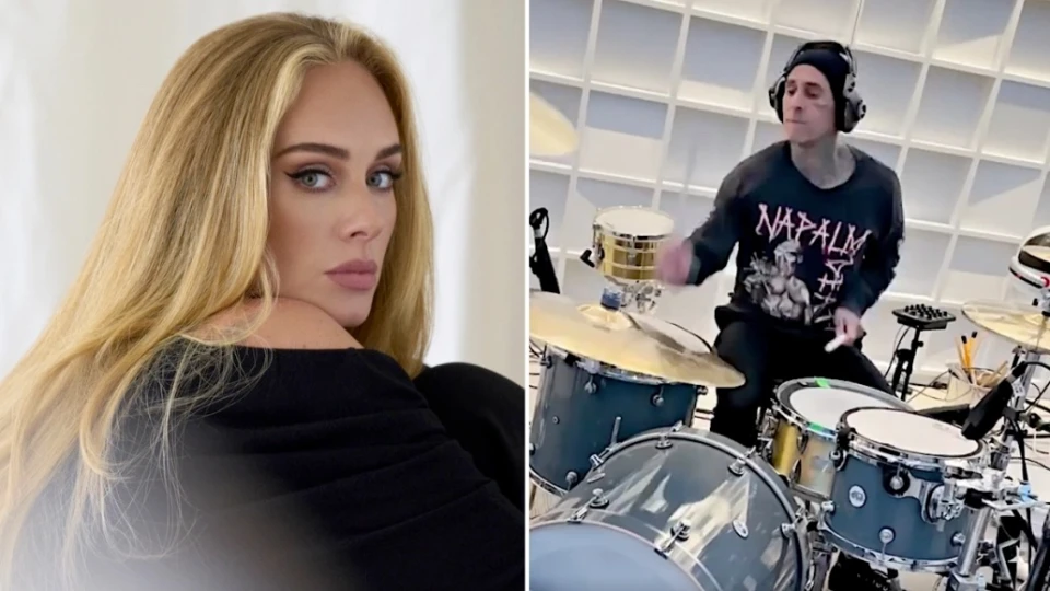 Travis Barker с изненадващ рoк кавър на новия хит на Adele