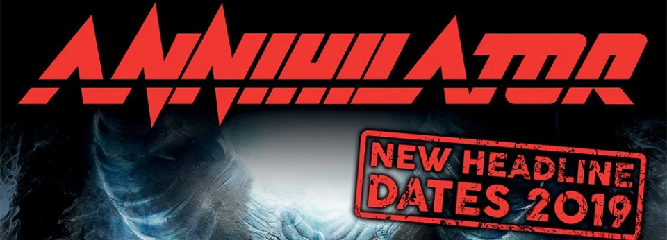 Концертът на Annihilator у нас се отлага с една година
