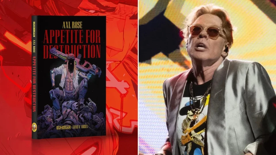Аксел Роуз пуска собствена графична новела Appetite for Destruction