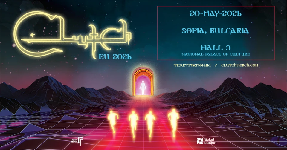 Clutch за първи път в България напролет в Зала 3 на НДК
