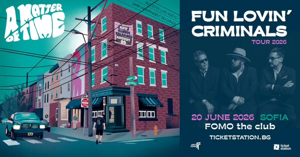 Fun Lovin' Criminals с летен концерт в София