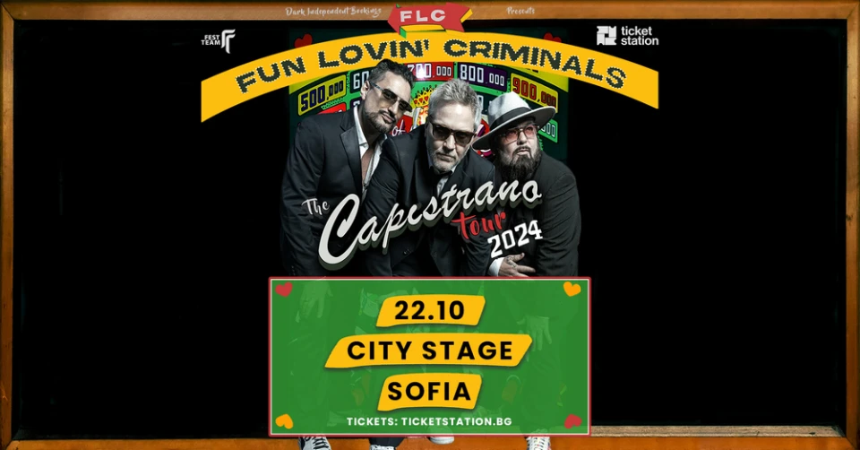 Fun Lovin‘ Criminals с нов концерт в София наесен