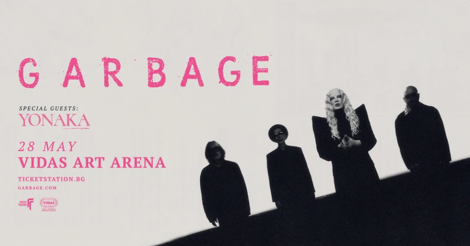 YONAKA подгряват Garbage на 28 май в София