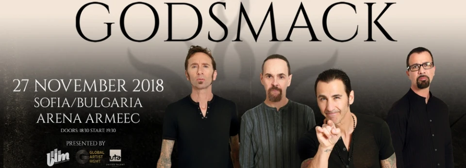 Godsmack идват за първи път в София!