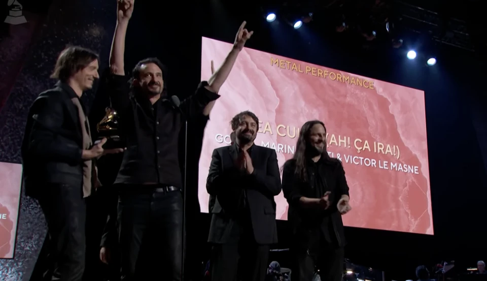 Gojira спечелиха първото си Грами, The Rolling Stones и The Beatles също бяха отличени