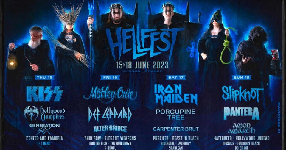 Ясни са вече хедлайнерите на Hellfest 2023