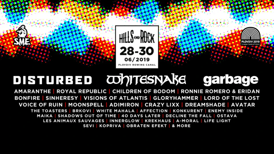 Hills Of Rock 2019 добавя нови имена на основната сцена и сцена Music Jam