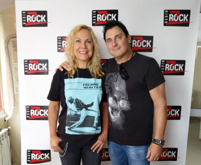 Johnny Gioeli гостува на Елена Розберг в "Голият Обяд" на Z-Rock