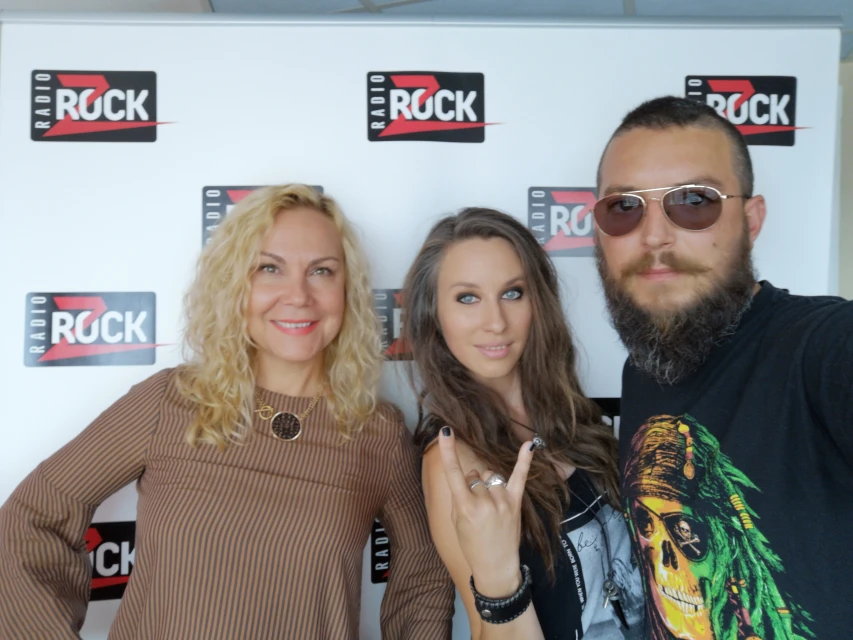 Sevi на гости на Z-Rock преди шоуто с Evanescence