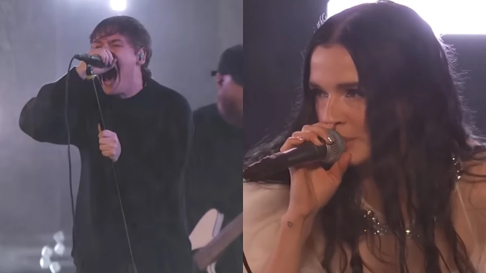 Knocked Loose и Poppy взривиха студиото на Джими Кимел с "Грами"-парчето си