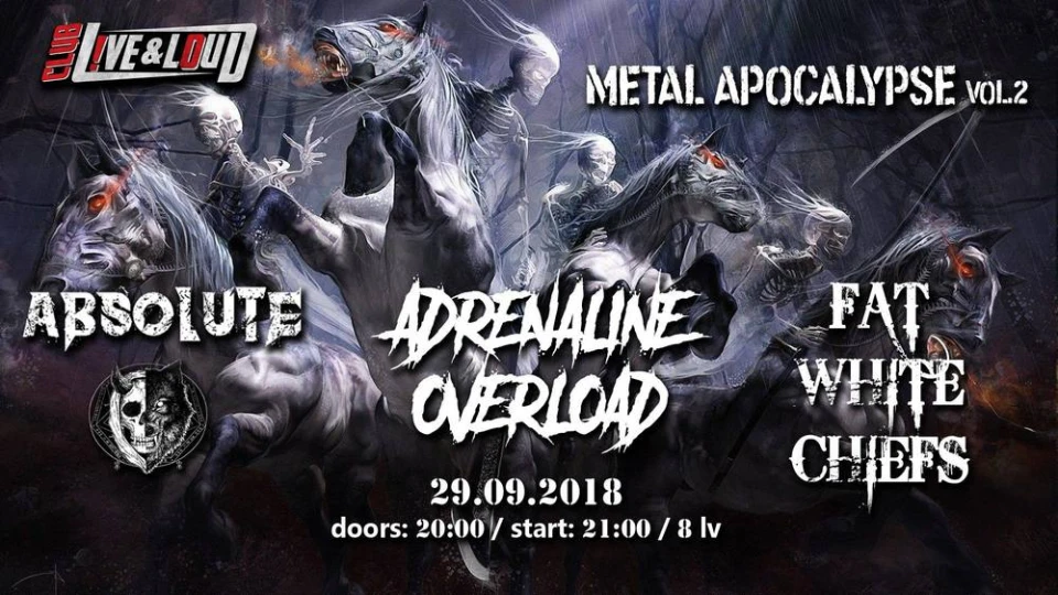 Fat White Chiefs, Absolute и Adrenaline Overload с общ концерт в края на септември
