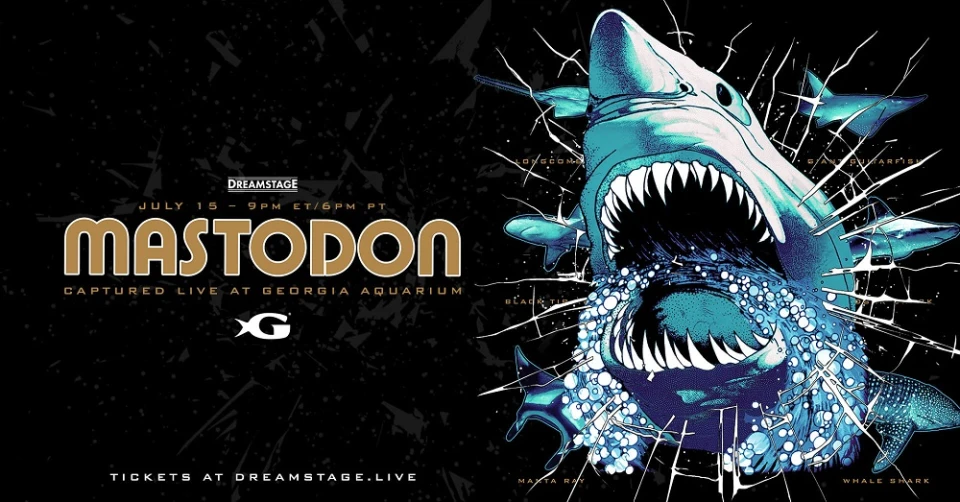 Mastodon с уникален акустичен концерт от аквариума в Атланта