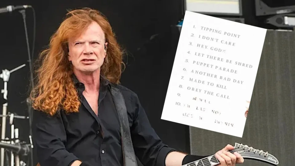 Дейв Мъстейн очевидно ще вкара версия на “Ride the Lightning” във финалния албум
