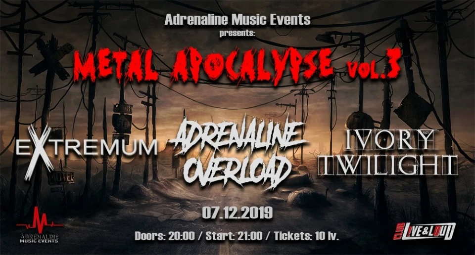 Наближава третото издание на клубния фестивал "Metal Apocalypse"