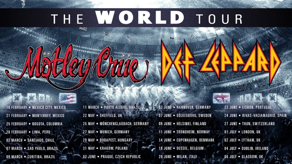 Def Leppard и Motley Crue обявиха глобално турне догодина, идват в Европа