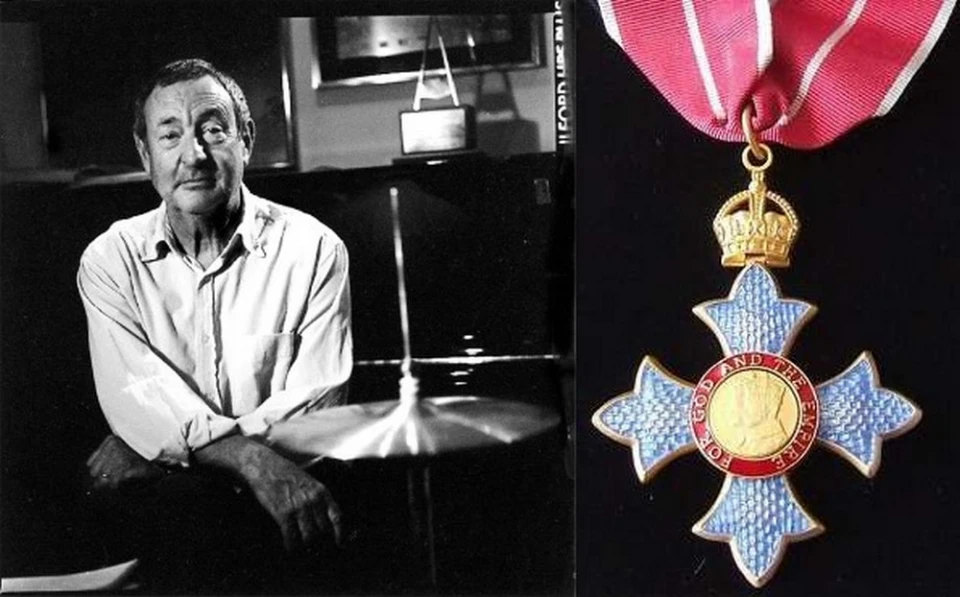 Барабанистът на Pink Floyd Nick Mason с орден за приноса си към музиката