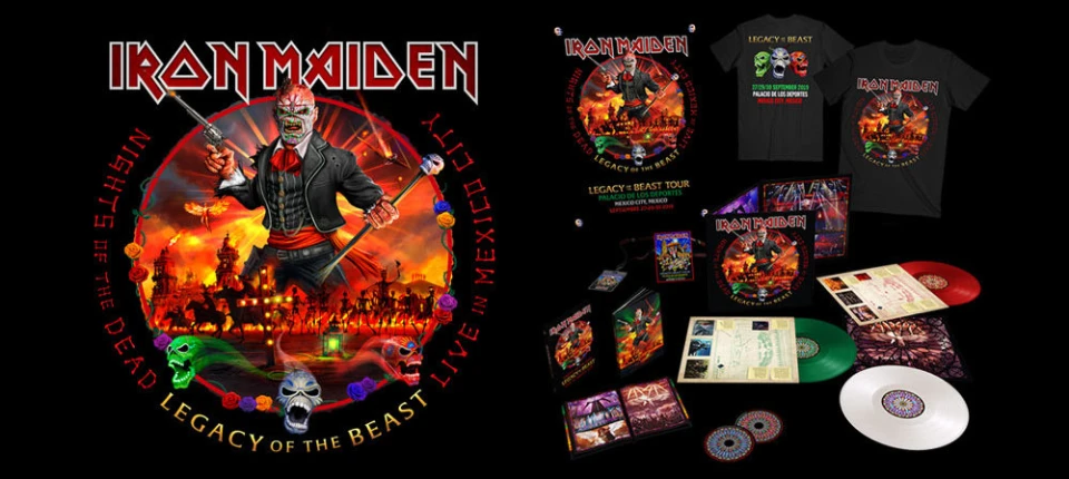 Iron Maiden ни пренасят на турнето си с албума Nights Of The Dead, Legacy Of The Beast: Live in Mexico City