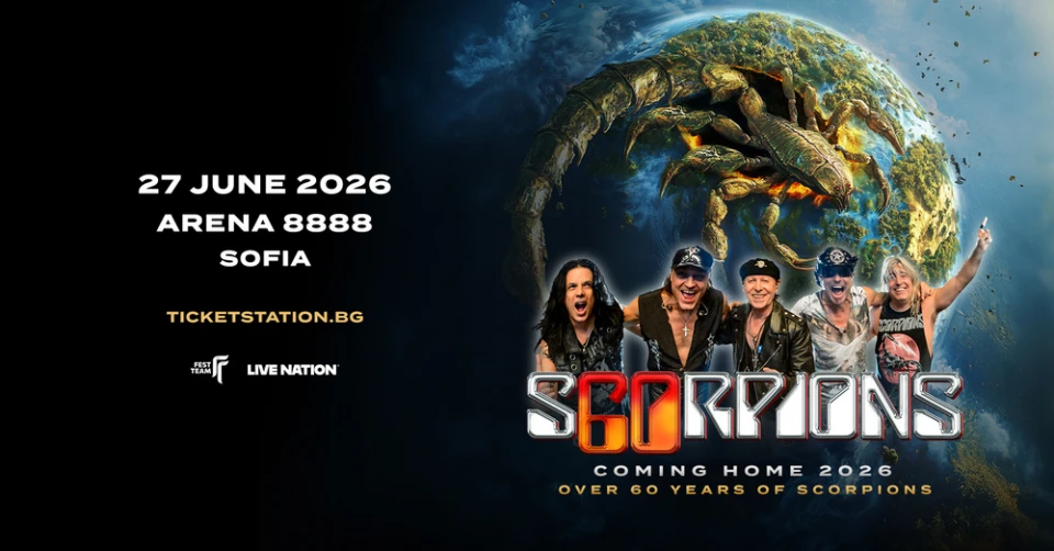 Scorpions отново у нас с юбилейно шоу: 60 години рок история