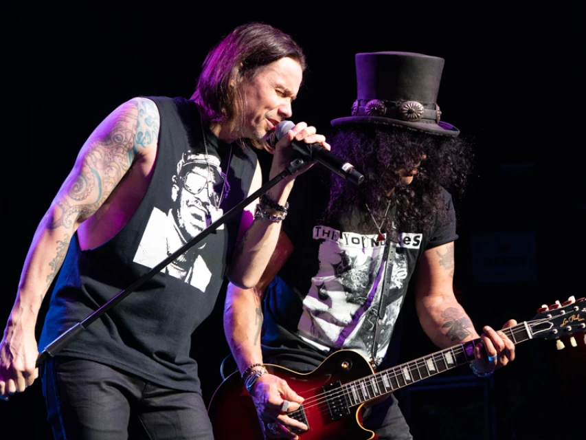 Slash и неговата банда с превю на новия им сингъл