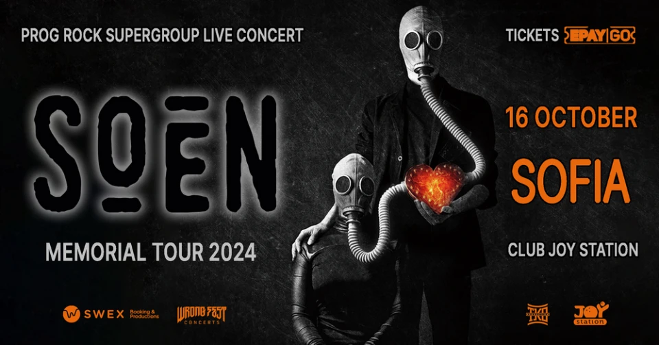 Soen с клубен концерт в София през октомври