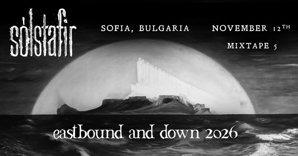 Исландските визионери на атмосферичния пост-рок Sólstafir идват в София наесен