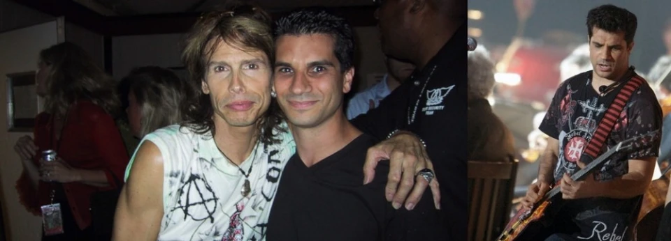 Tommy Tallarico става китарист заради братовчед си, Steven Tyler от Aerosmith