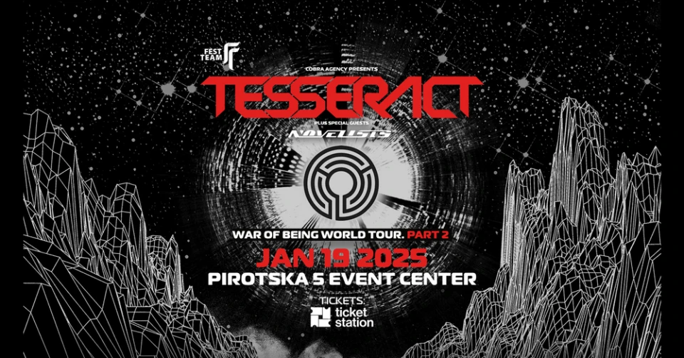 TesseracT за първи път у нас догодина