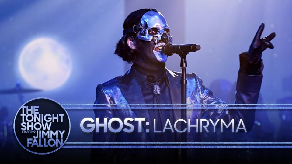 Ghost гостуваха във вечерното шоу на Джими Фалън и изсвириха "Lachryma" на живо