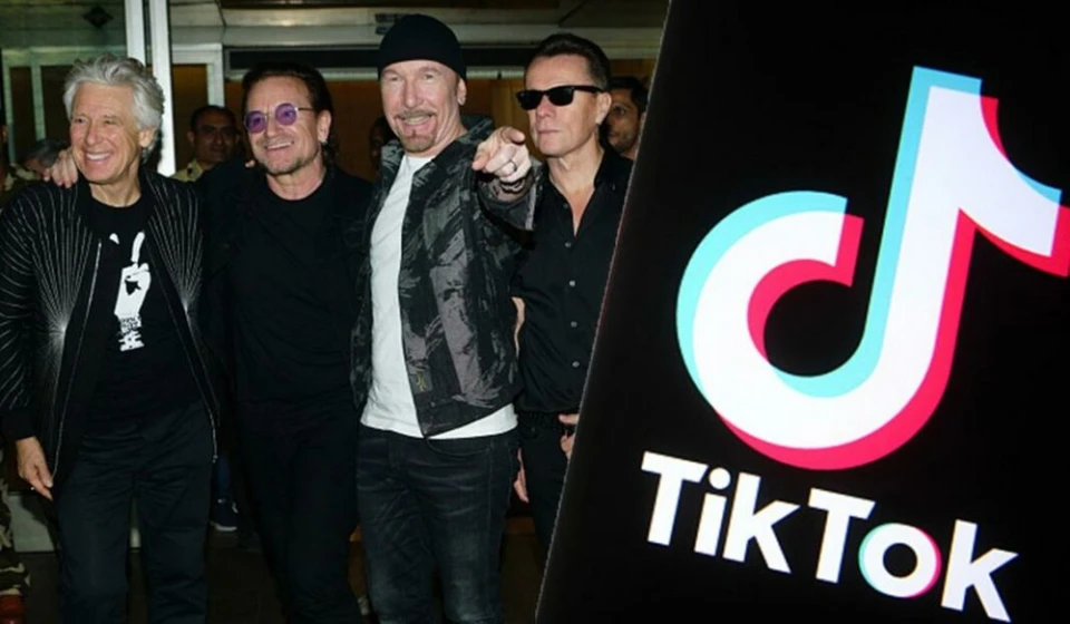 U2 представиха новата си музика в TikTok