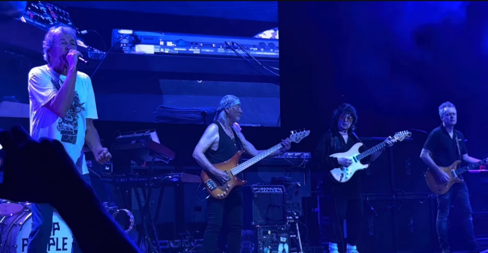 Ричи Блекмор излезе на сцената с Deep Purple за първи път от 1993 г. насам