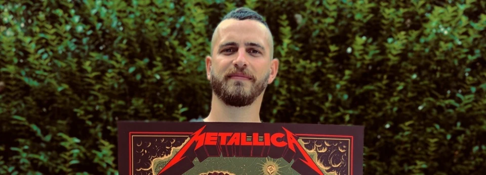 Български илюстратор с проект за Metallica