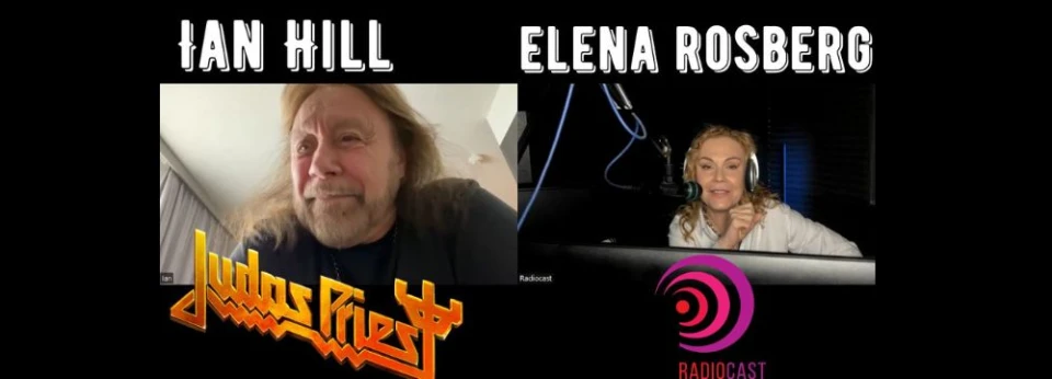 Иън Хил от Judas Priest при Елена Розберг