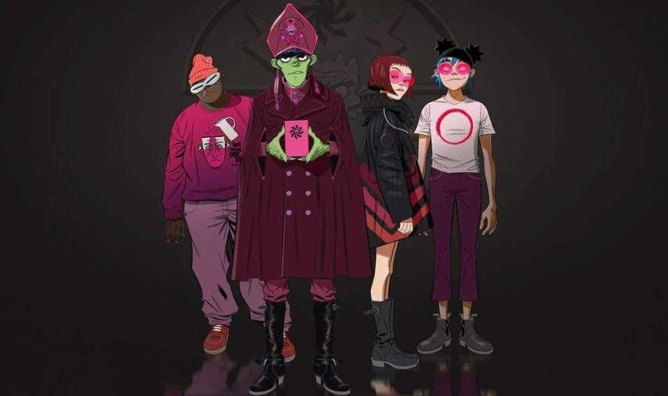 Gorillaz влязоха в нова ера с дебюта на видеото към "Cracker Island"