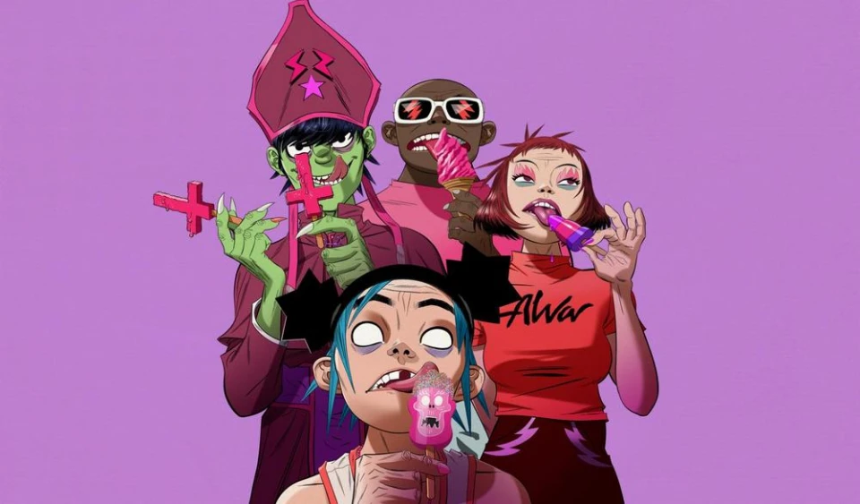 Gorillaz обявиха дата за излизане на албума си, пуснаха нов сингъл