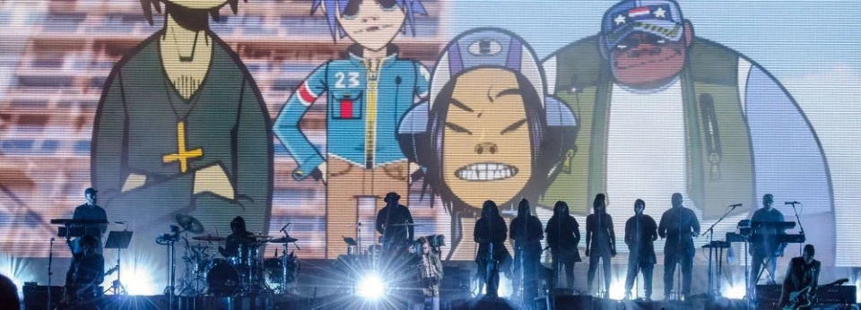 Gorillaz представиха на живо нова песен - "Hollywood"