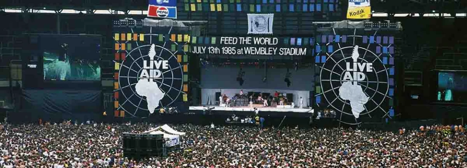 Боб Гелдоф и Брайън Мей отбелязаха 40-годишнината от концерта Live Aid