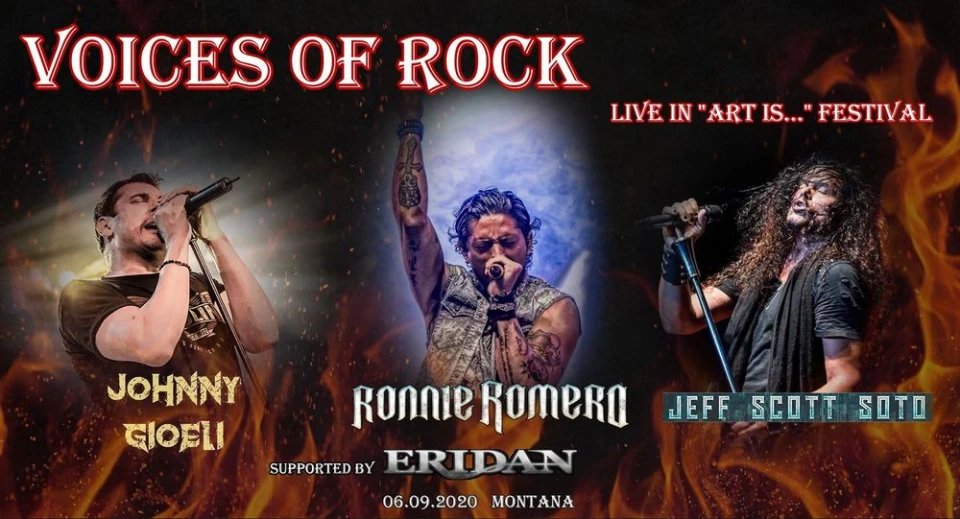 Johnny Gioeli, Ronnie Romero и Jeff Scott Soto се събират за ексклузивен LIVE в Монтана