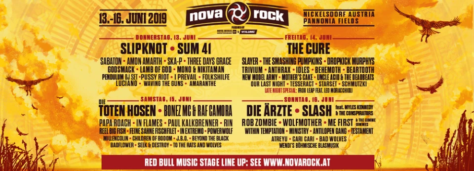 Спечели двойна покана за фестивала Nova Rock, Австрия!