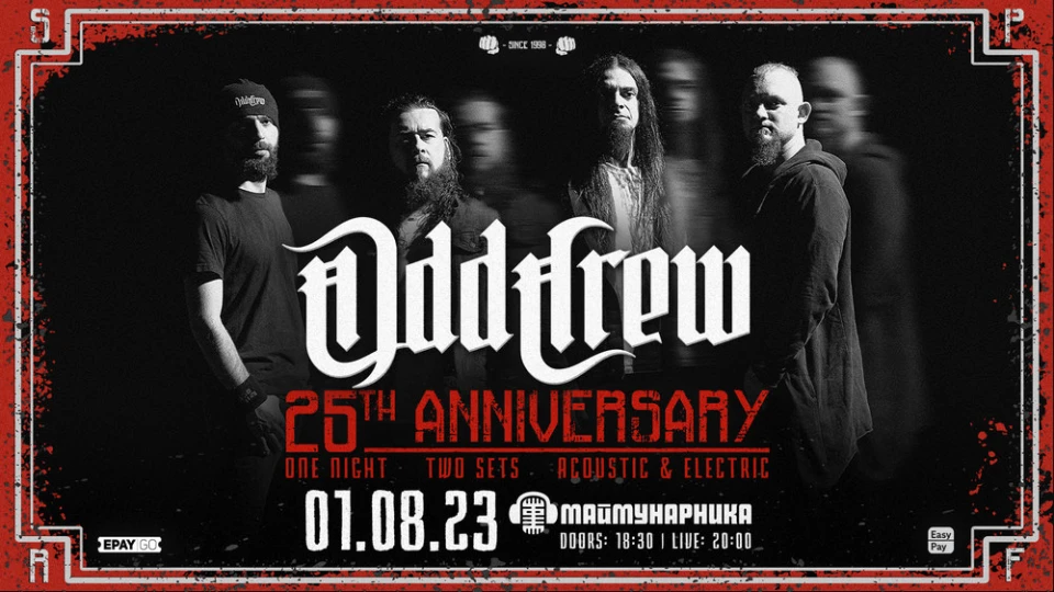 ODD CREW празнуват 25 години на сцена с двоен концерт