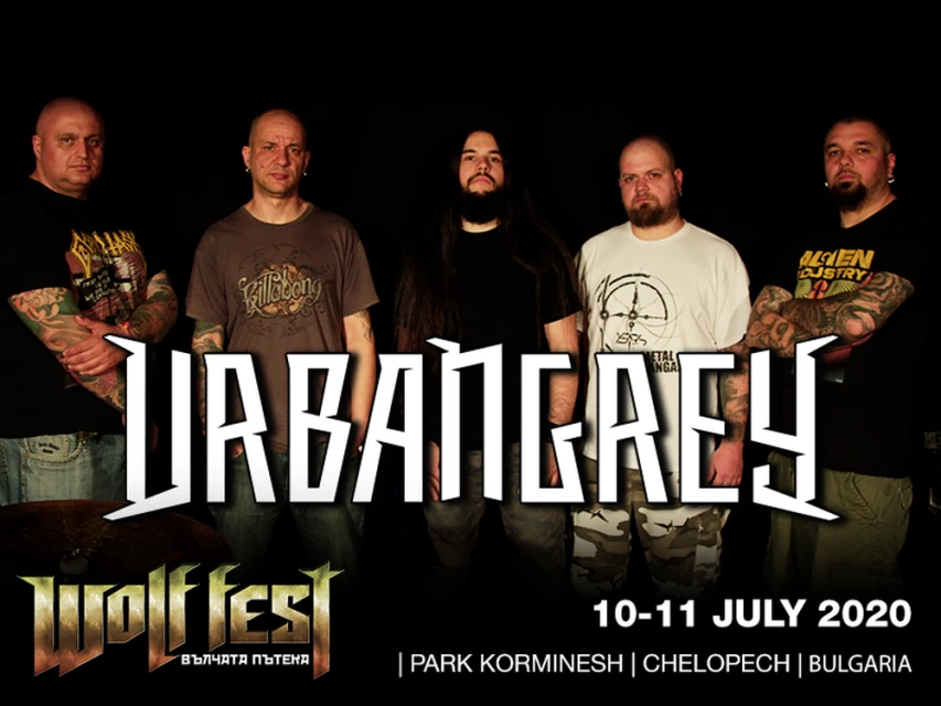 Urban Grey сa втората българска група на Wolf Fest - Вълчата пътека 2020!
